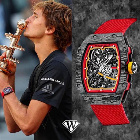 richard mille modelo alexander zverev.|richard mille rm.